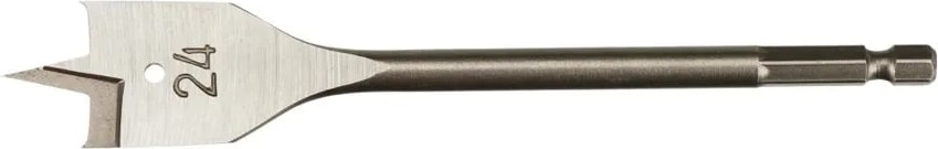 Buğz Yaprak Tip Ahşap Matkap Ucu 24X170MM - Hex Saplı