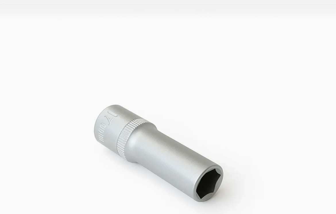 Izeltaş 1/2'' Altı Köşe Derin Lokma Anahtar 19 mm