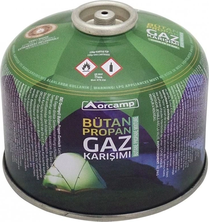 Orcamp KTS-230 Gaz Kartuş 230 gr