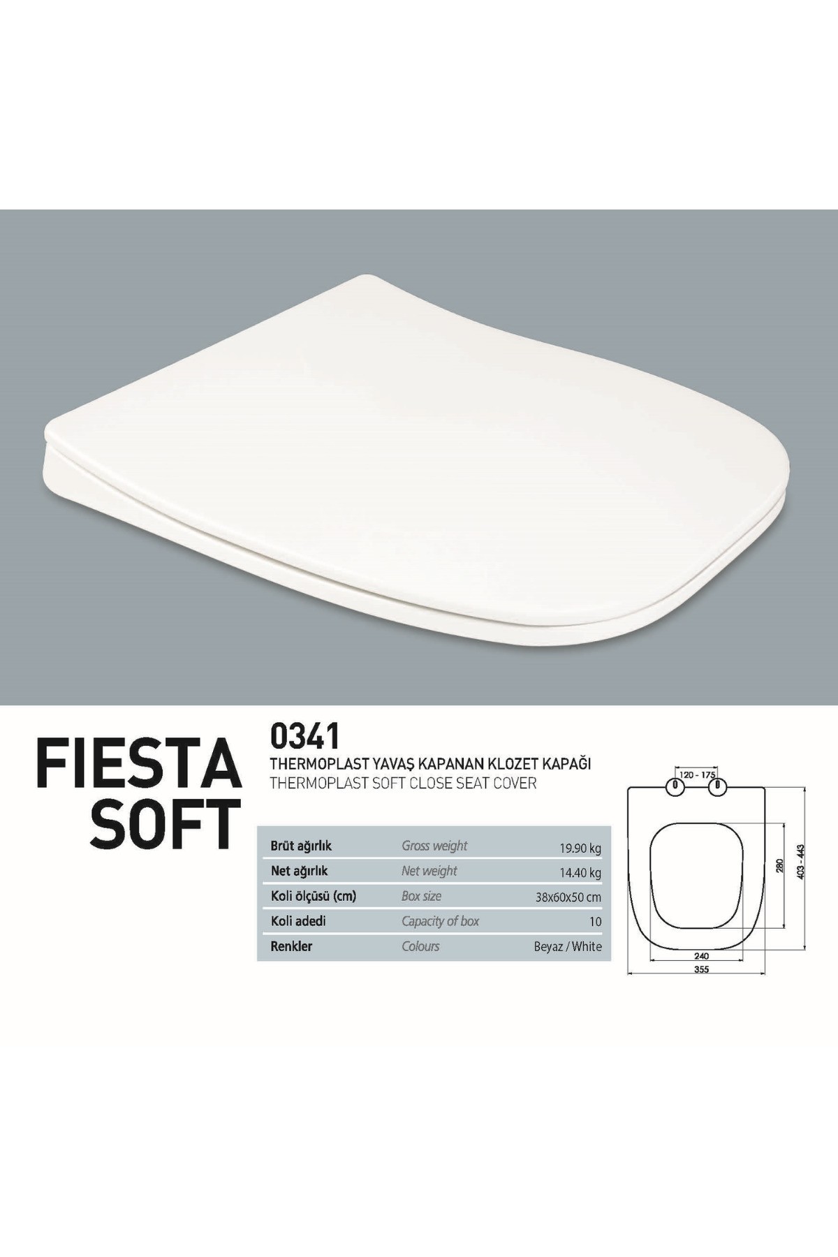 Alfa Altan Çıkışlı Klozet Takım A062011h