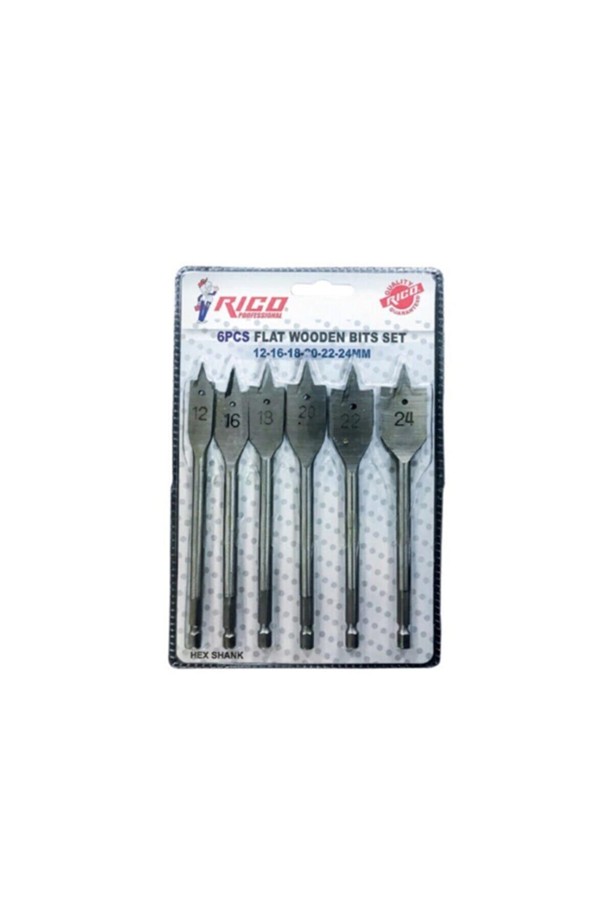 Rc1299 6 Prç Hex Yaprak Matkap Uç Takımı