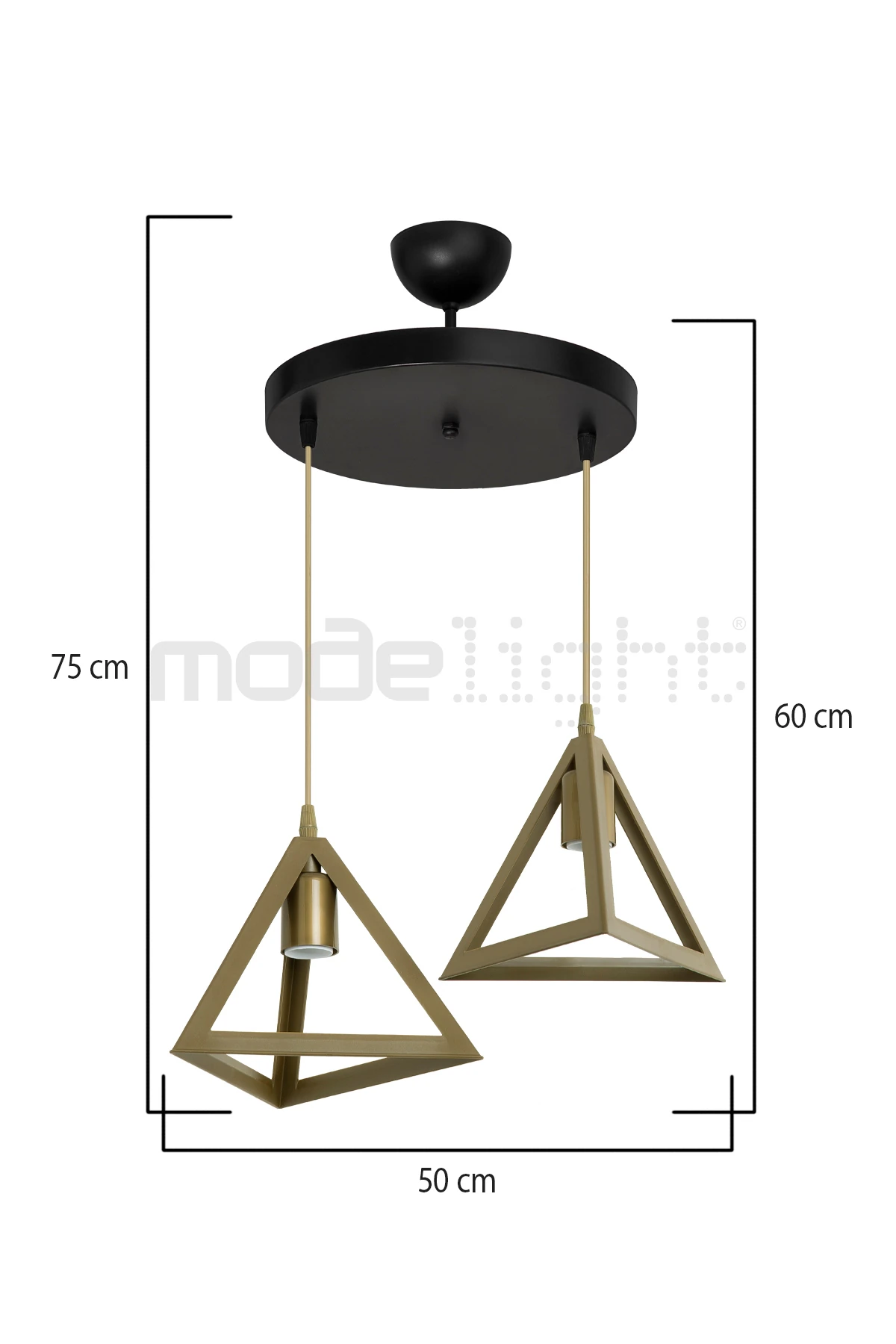 PRİZMA 2Lİ ÇEMBER AVİZE SİYAH / ESKİTME SALON-OTURMA-ÇOCUK-YEMEK-YATAK ODASI-ANTRE-MUTFAK