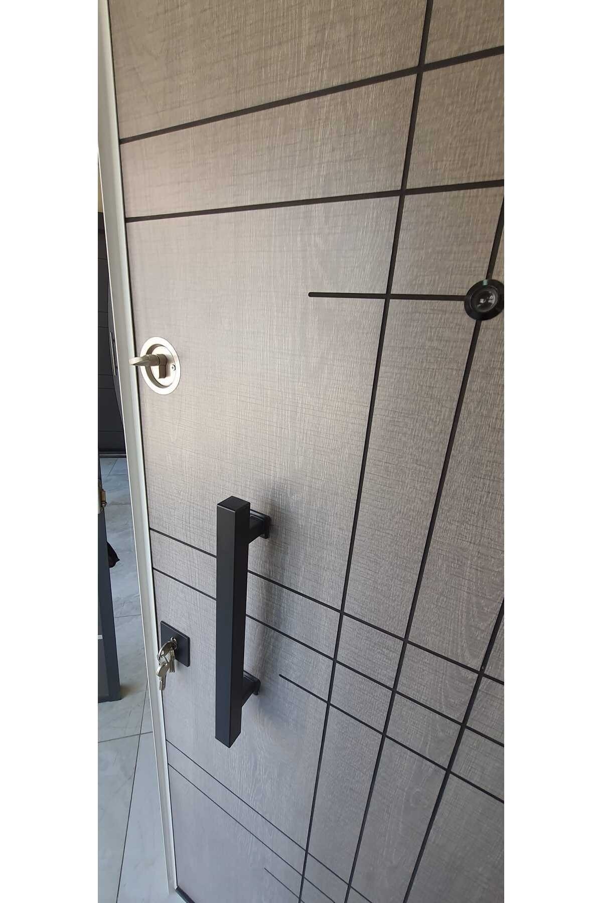 Çelik Kapı, Beyaz - Gri Daire Giriş Kapısı