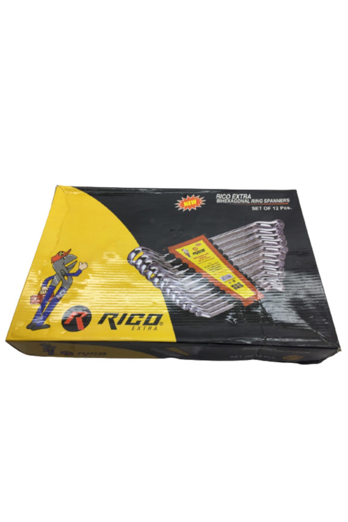 020-rc7012 Ekstra Yıldız Anahtar Seti Takımı 12pcs 6x7-30x32