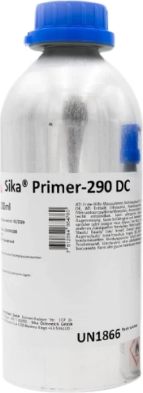 Sika Primer 290 Dc Ahşap Yapıştırma Primerı 1000ML Şeffaf