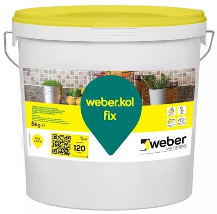 Weber Kol Fix Kullanıma Hazır Beyaz Seramik Yapıştırıcısı 5 kg