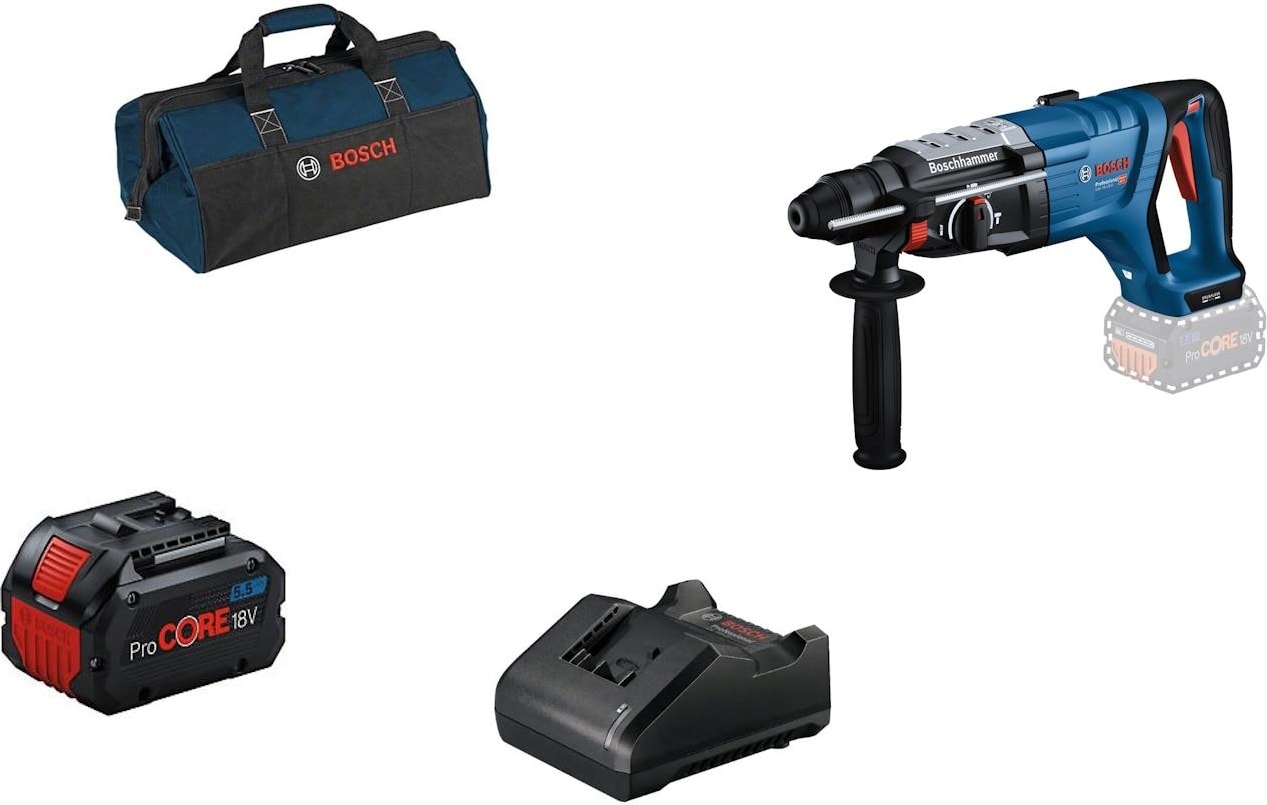 BOSCH Gbh 18V-28 D Procore 1X5,5AH Tek Akülü Kırıcı Delici