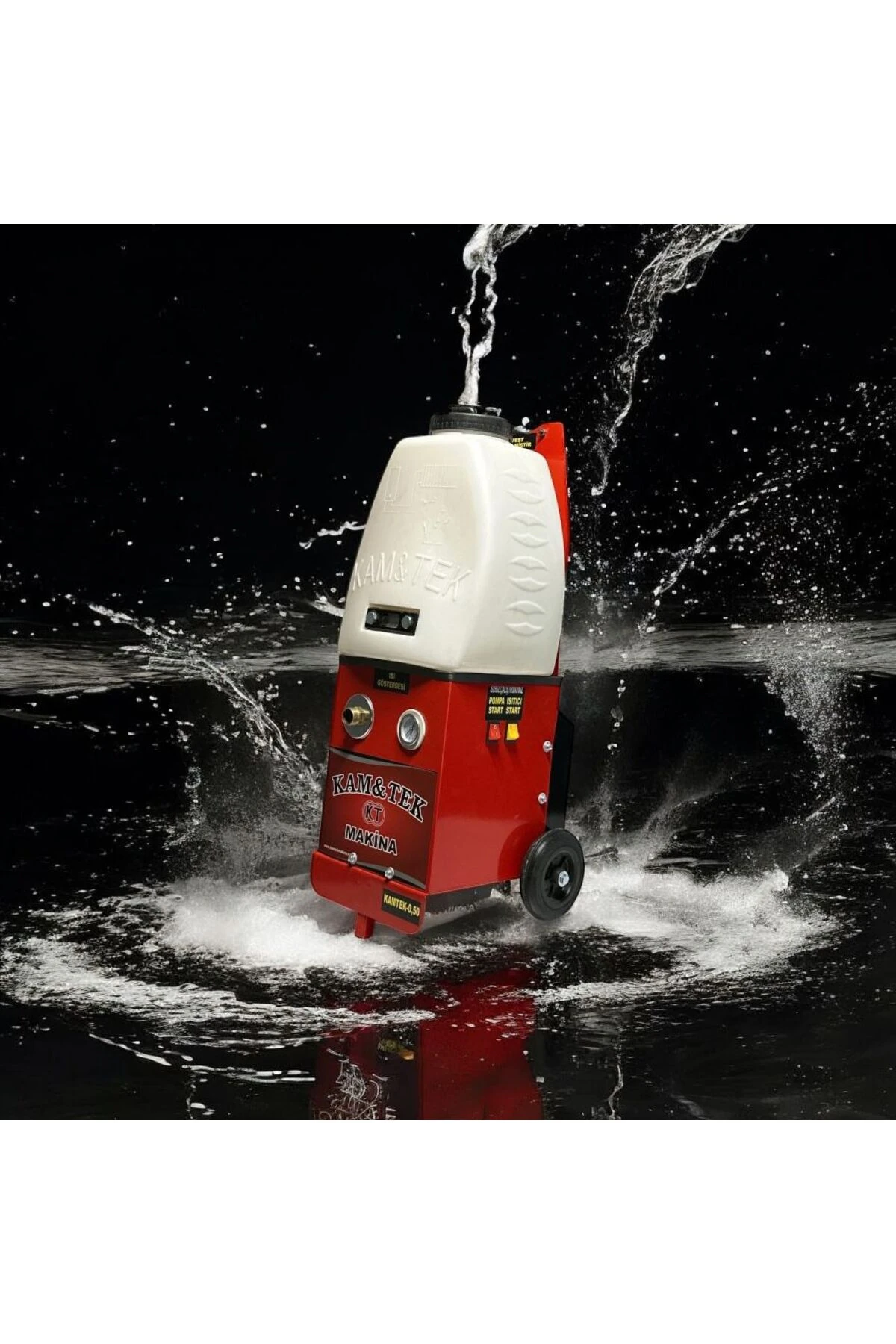 KPT- 0.50 HP ISITICILI KOMBİ VE PETEK TEMİZLEME MAKİNASI