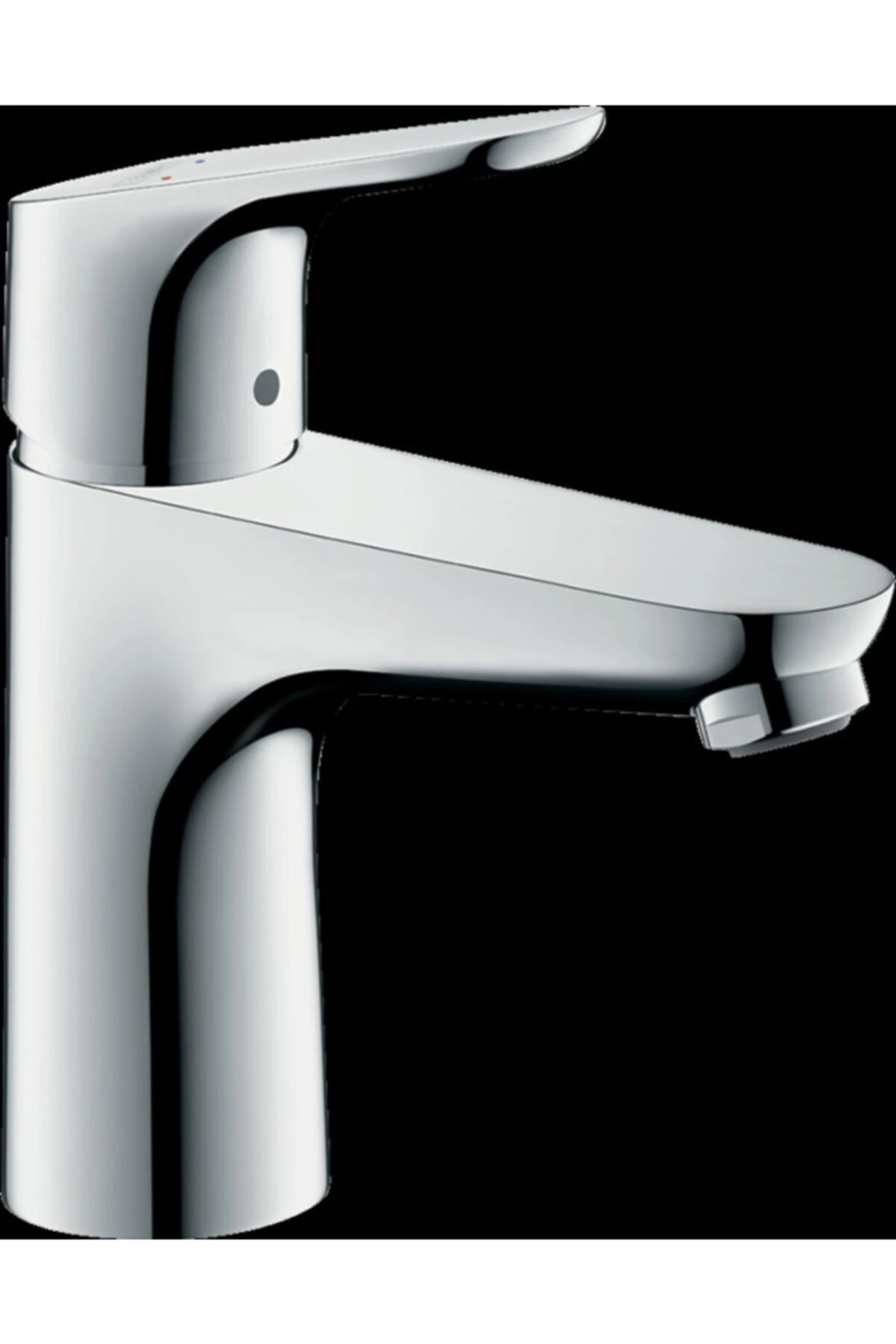 Focus Tek Kollu Lavabo Bataryası Krom 100 Düşük Debi, Kumandasız