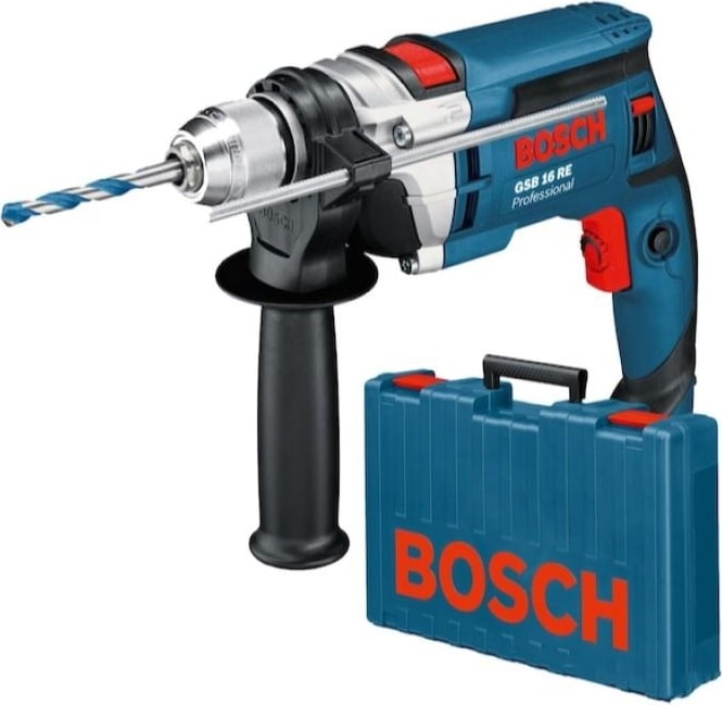 Profesyonel Gsb 16 Re Elektrikli Darbeli Matkap 750W 13MM Supra Mandren 060114E500