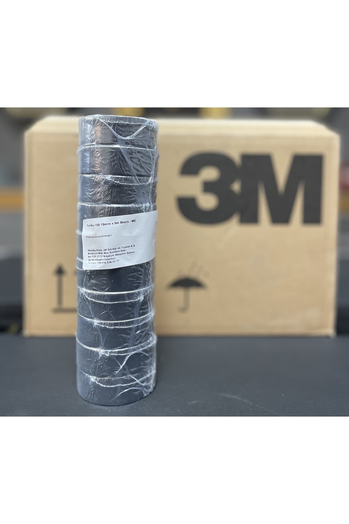 3M Temflex Elektrik Bandı 19mm 10’lu