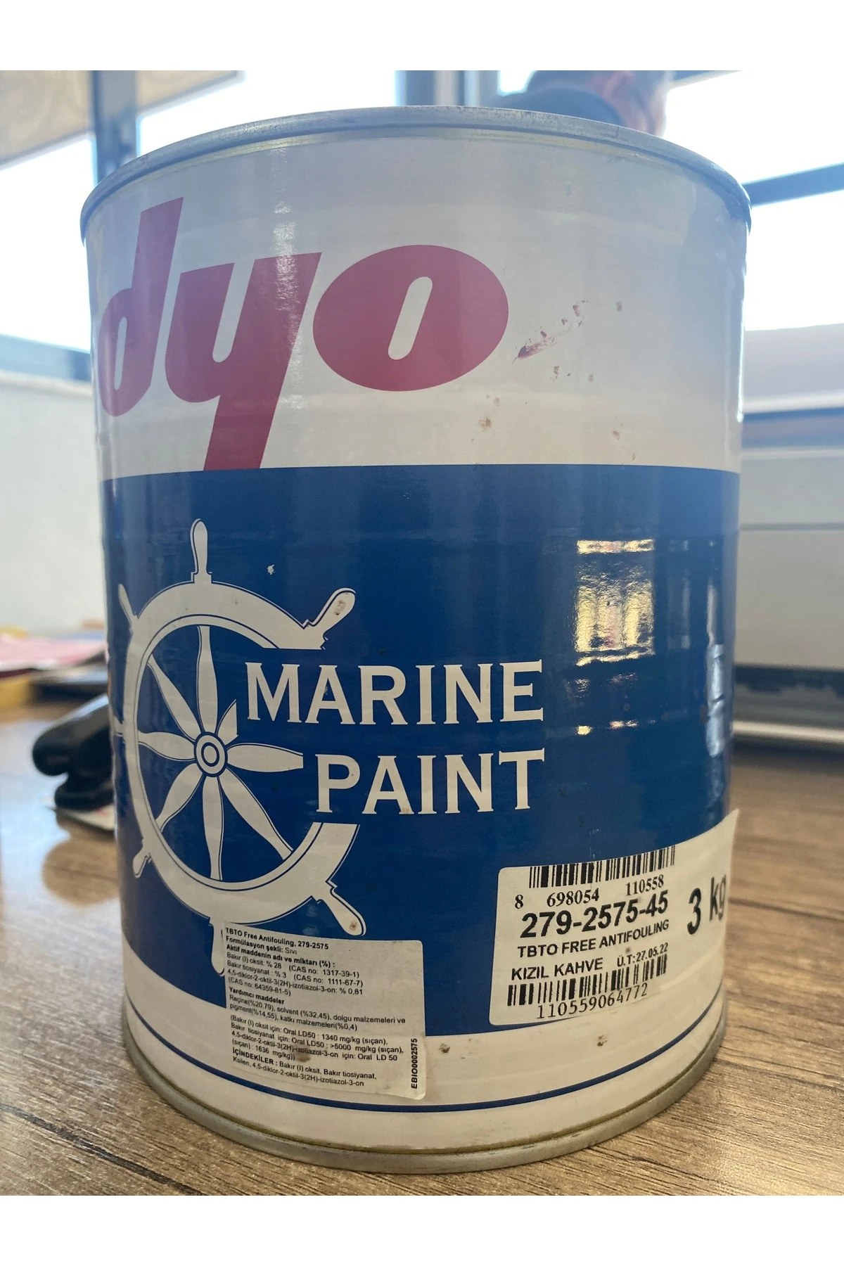 zehirlş marina boya