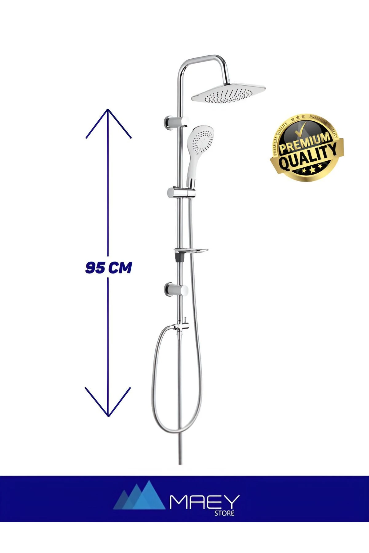 Ruby Yağmurlama Robot Tepe Duş Seti Duş Başlığı Takımı