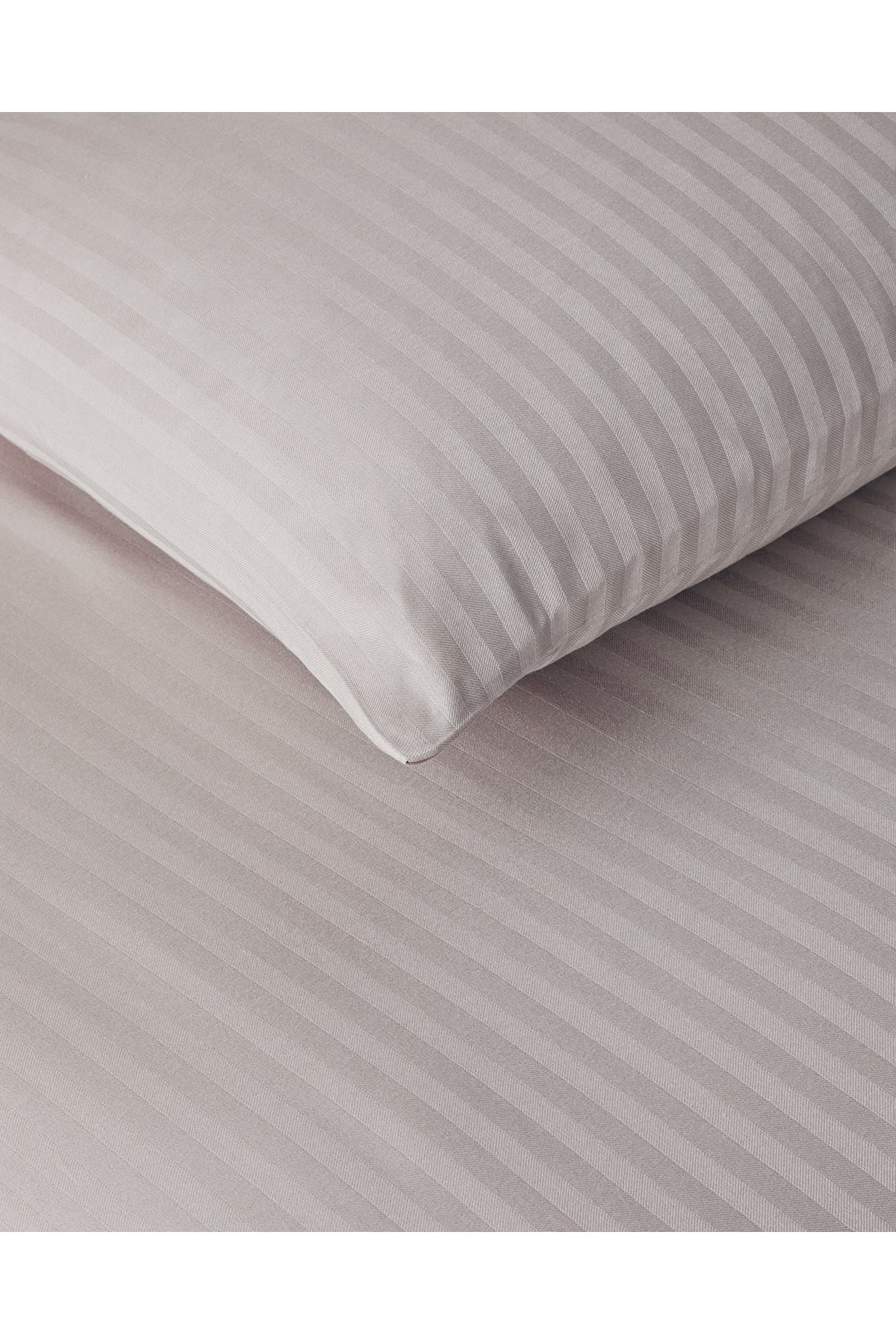 Crystal İpeksi Twill King Size Nevresim Takımı 240x220 cm Gül Kurusu