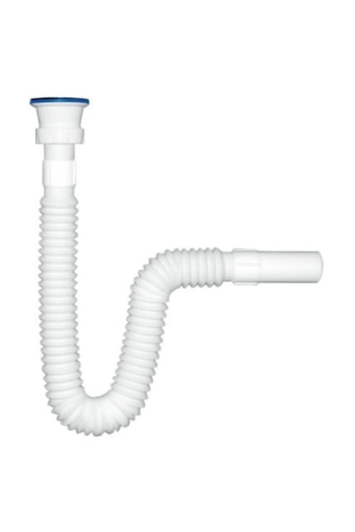 Uzun Körüklü Lavabo Sifonu Lavabo Gider Borusu 1.30 Metre