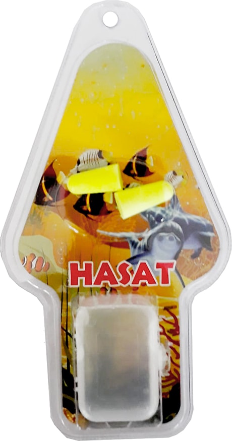 Sünger Dökme Kulak Tıkacı ve Saklama Kabı