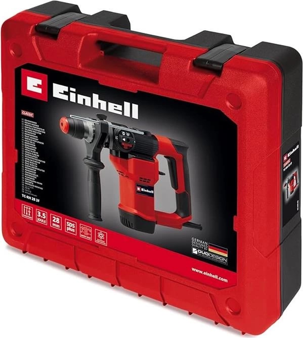 Kırıcı Delici Tc-Rh 28 3f (950 W, 3,5 J, Pnömatik Darbe Mekanizması, Sds-Plus, Derinlik
