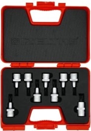 Izeltaş 1113 00 6009 1/2'' Lokmalı Torx Uç Takımı 9 Parça
