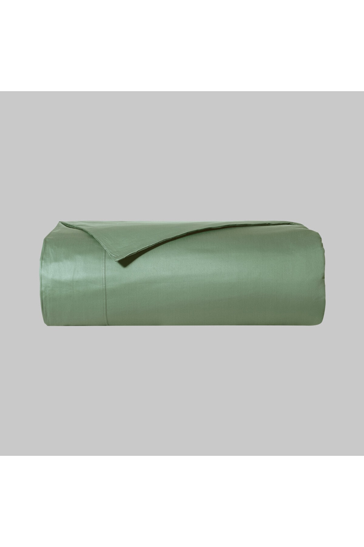 Monochrome %100 Pamuk Saten Nevresim Çift Kişilik-Forest Green