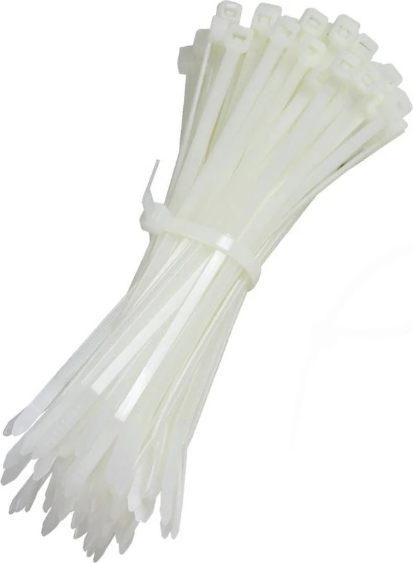 2,5 x 100MM Kablo Bağı & Plastik Cırt Kelepçe Paket (100ADET)