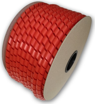 Kablo Toplama Spirali 17 mm Kırmızı 50 m