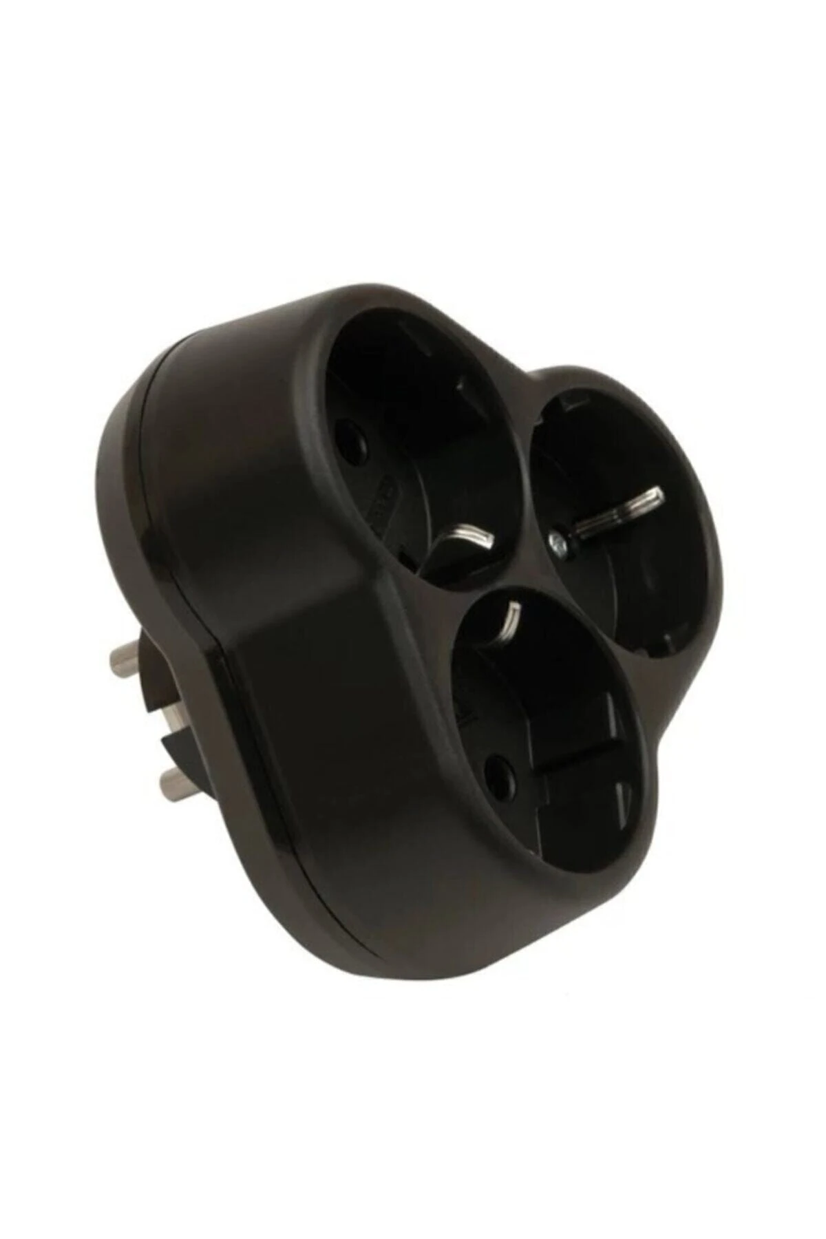 Beyaz Yonca Üçlü Topraklı Fiş Priz