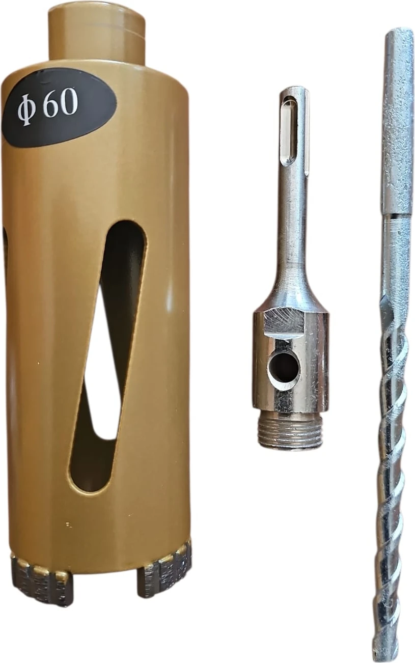 Ø 60X150MM Karot Panç Set (Tuğla ve Ytong Delmek Için)