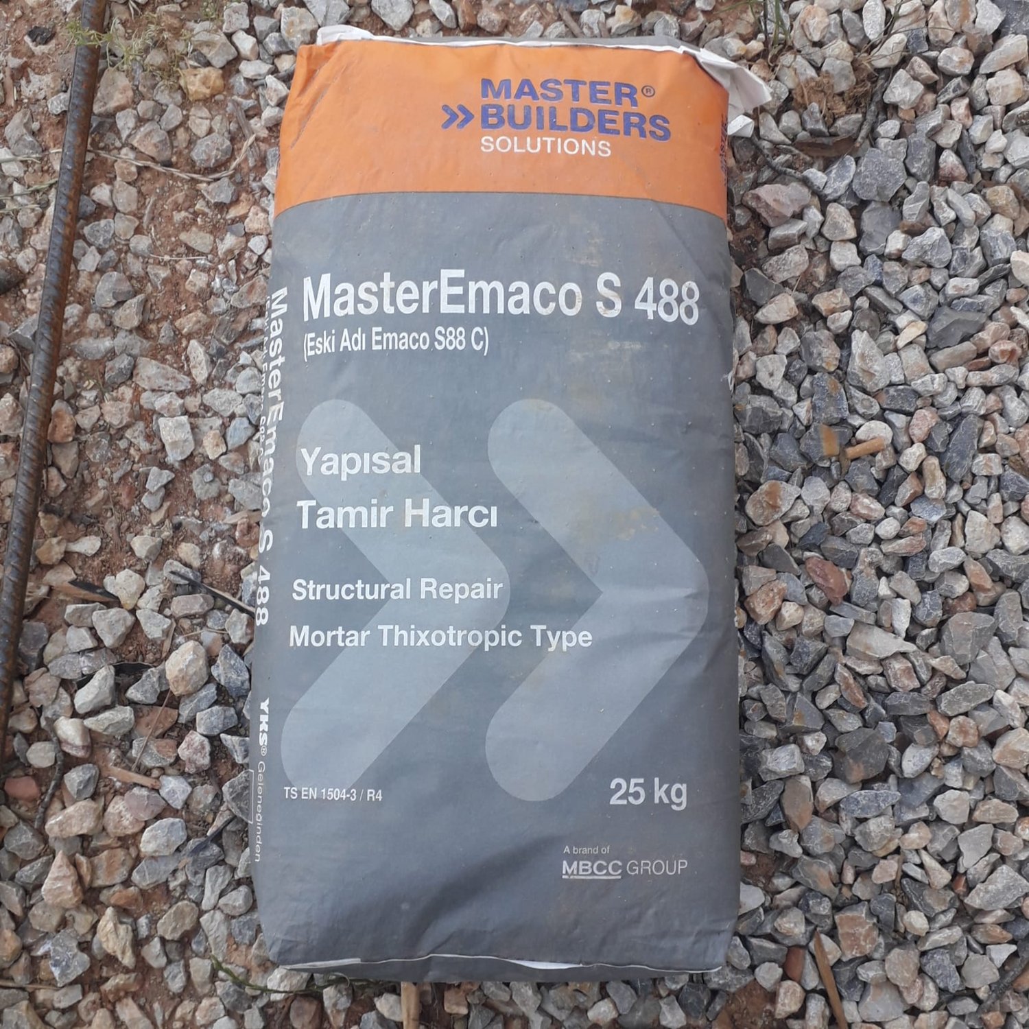 Masteremaco S 488 Yapısal Tamir Harcı 25KG