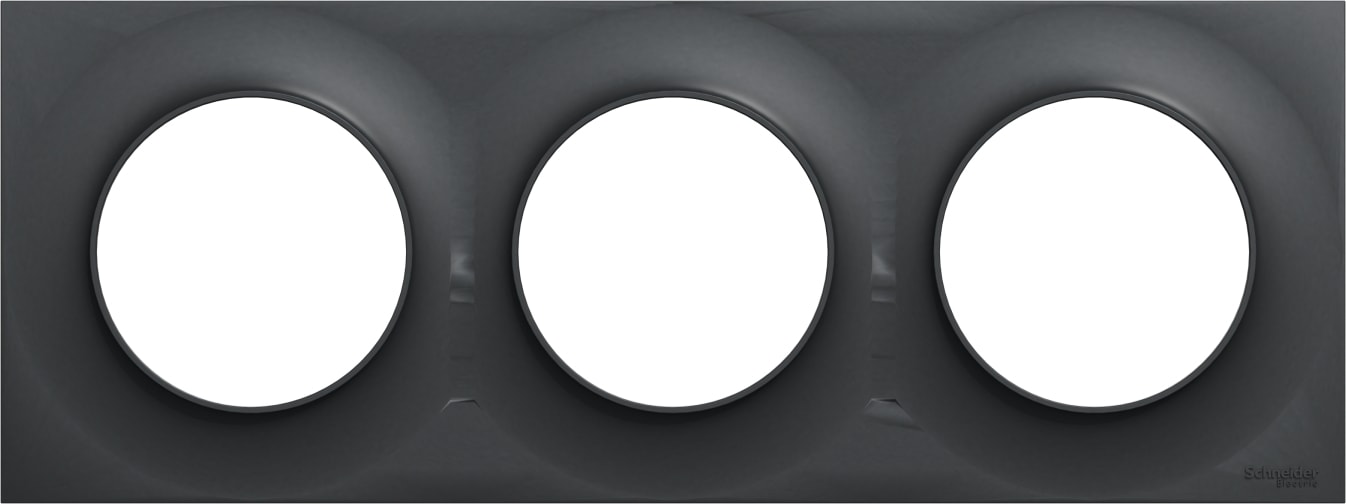 Odace Antrasit Üçlü Çerçeve