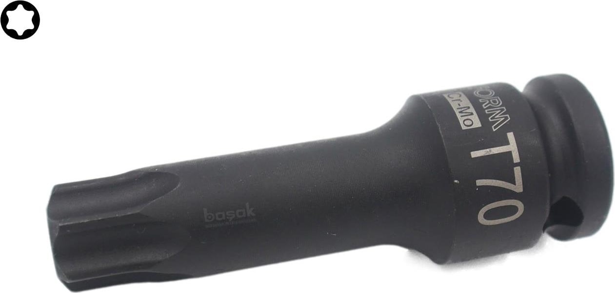 T70 1/2” Havalı Torx Uçlu Lokma Anahtar C68-T70