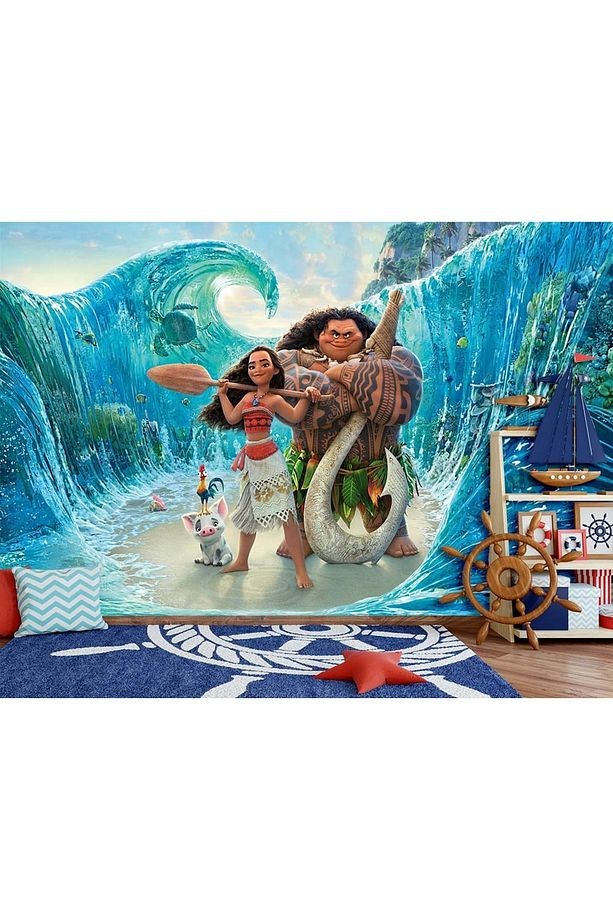 Moana Çocuk Odası Duvar Kağıdı