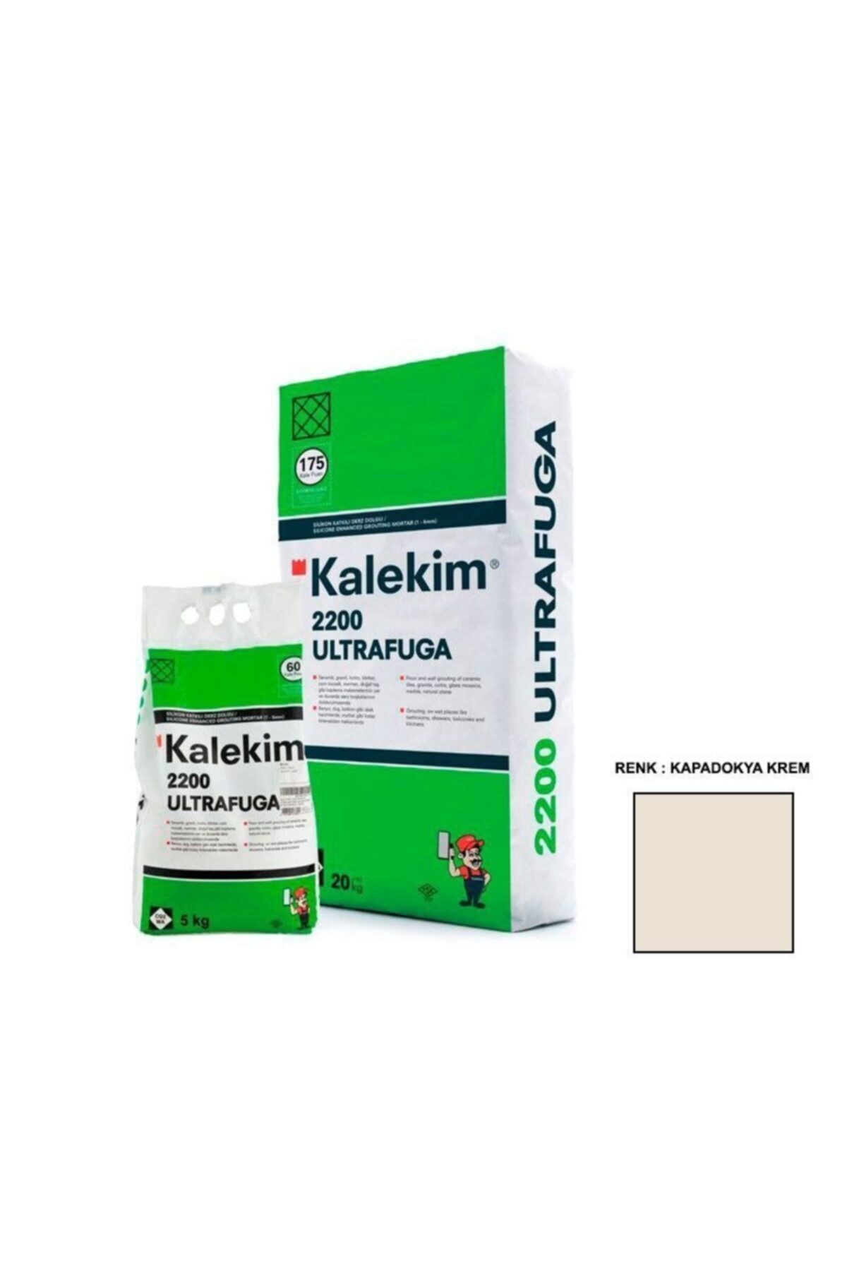 Ultrafuga 2200 1-6mm Kapadokya Krem Derz Dolgusu 5kg 2212