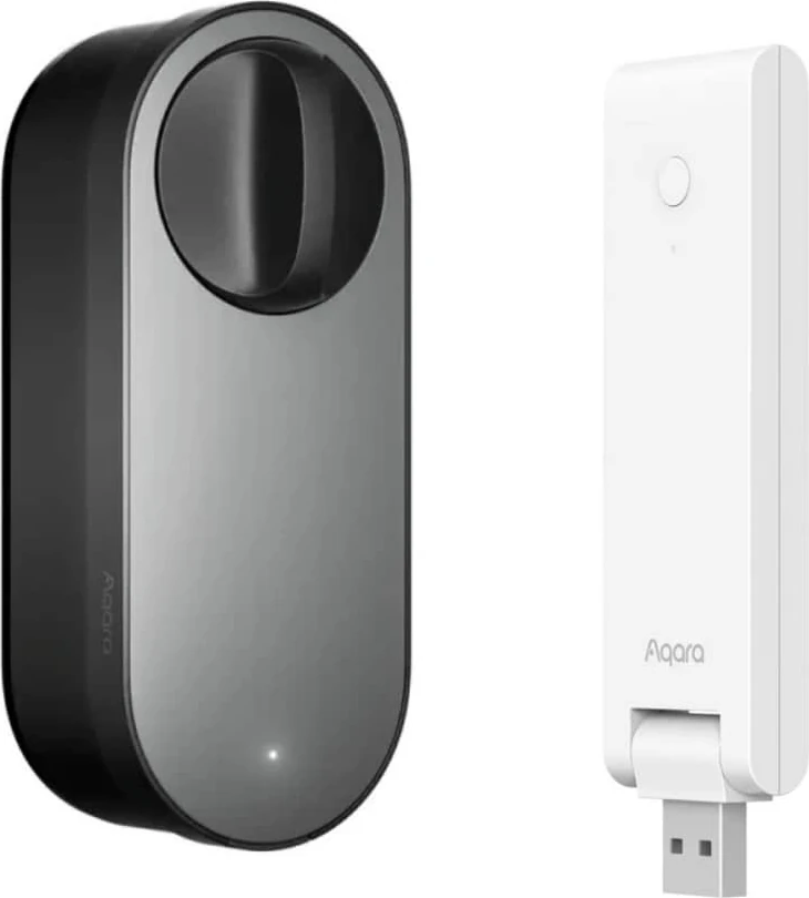 Akıllı Kapı Kilidi U200-LITE-SIYAH ve M100 Hub (Apple Home Destekli)