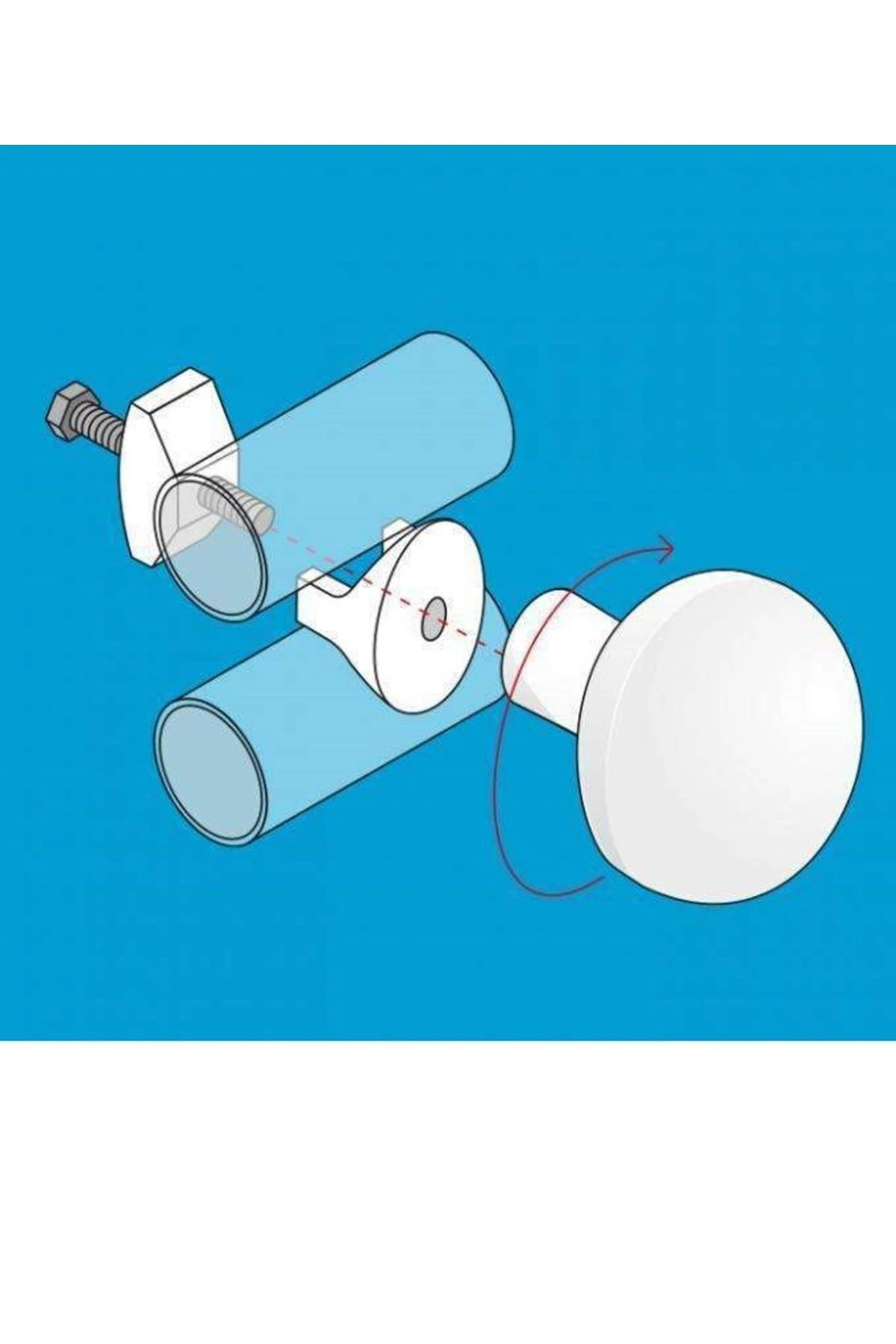 HAVLUPAN BORNOZ HAVLU ASKISI MATKAPSIZ ELLE MONTAJ