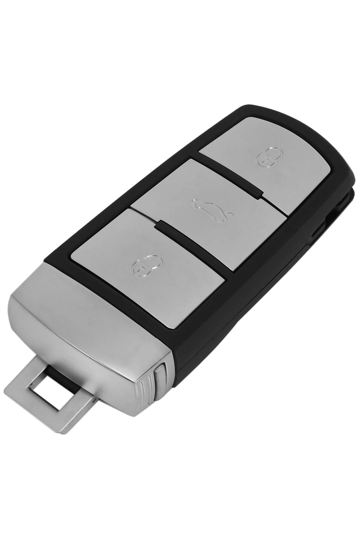 3 Düğmeli Akıllı Araba Anahtarı 433mhz Volkswagen Uyumlu Passat B6 Çip Id48