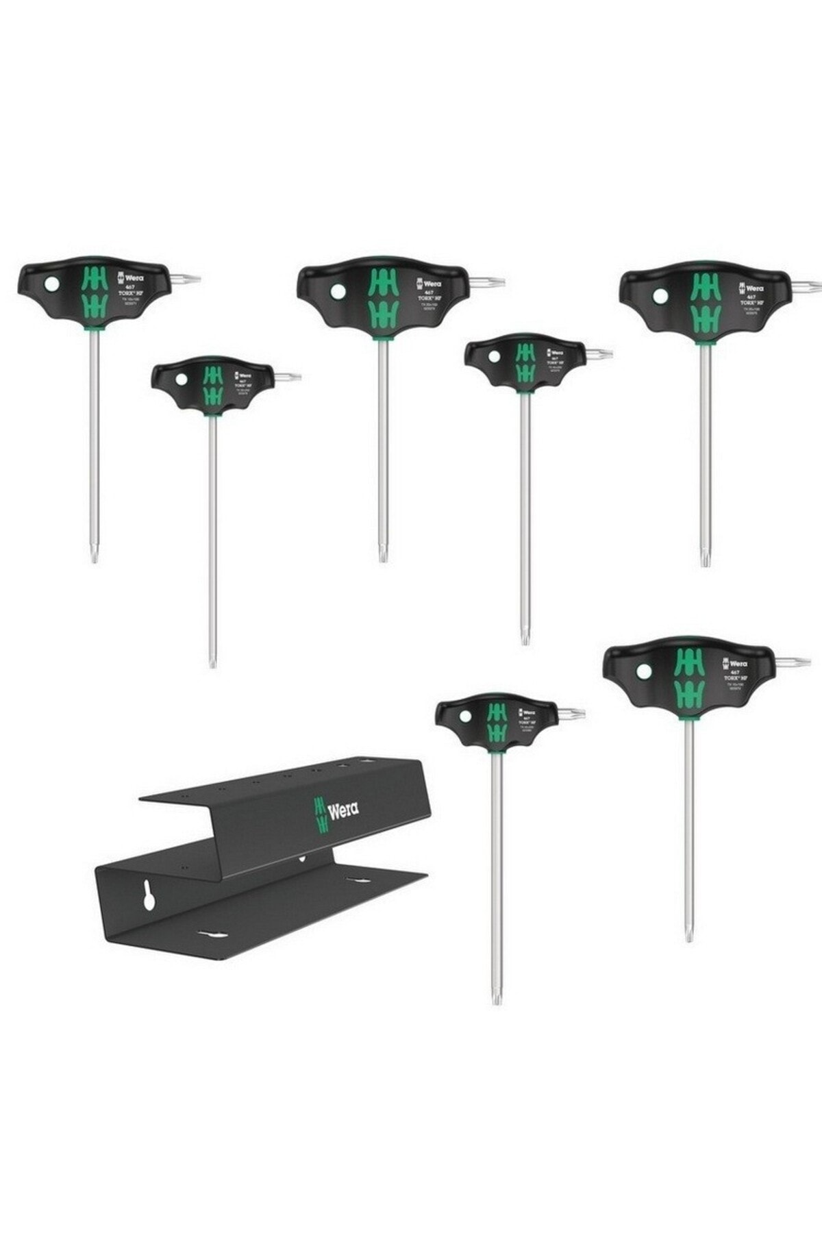 WERA 467/7 HF 2 Torx T Tornavida Set 7P 05023456001