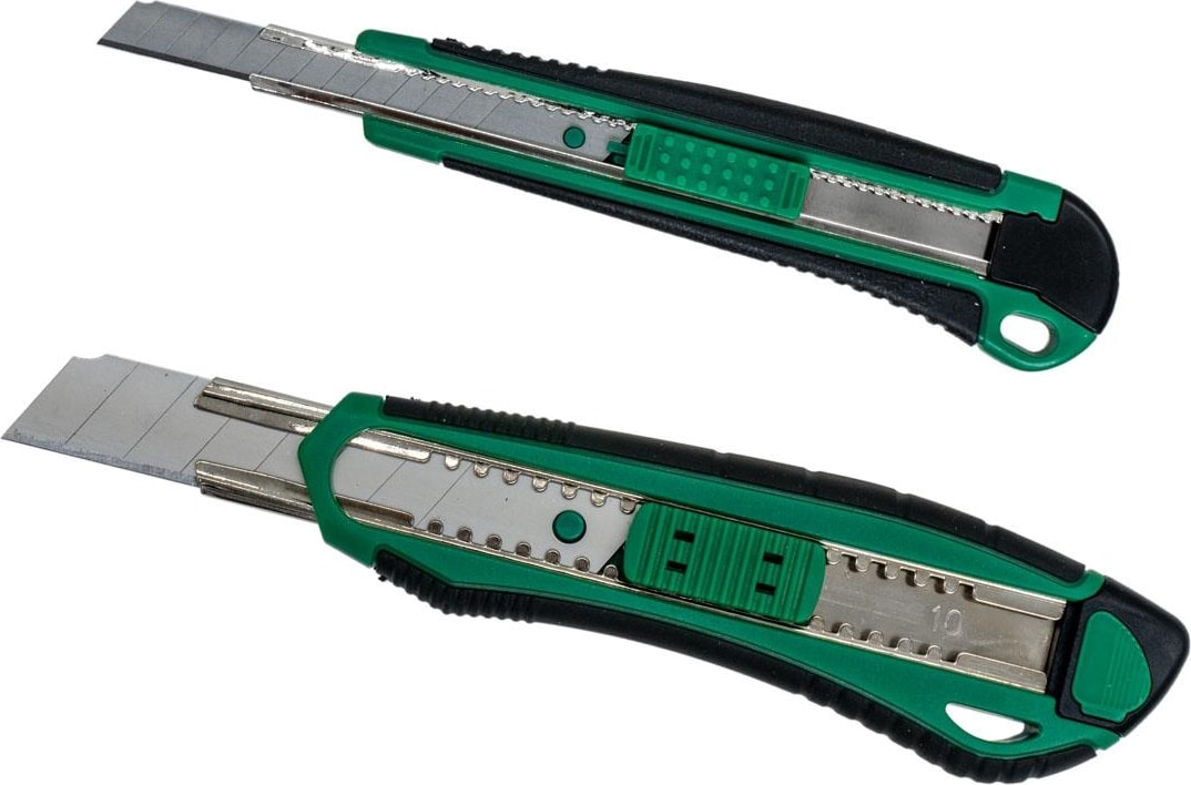 İzeltaş  Ergonomik Kilitli Maket Bıçağı Seti 9 ve 18 mm