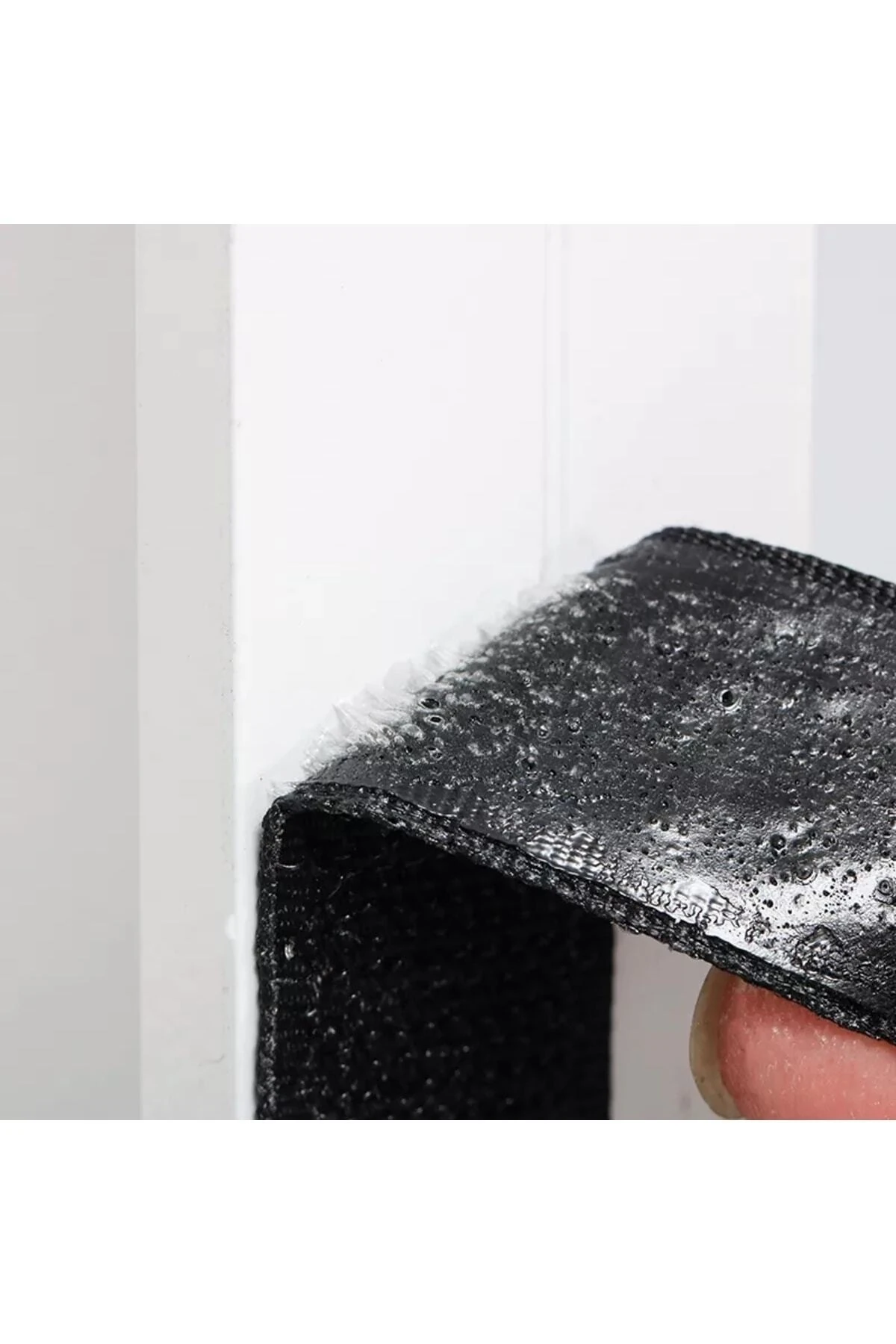 Yedek Cırtbant Tül Sineklik Cırt Bandı 2 Mt Yapışkanlı Siyah Cırt Bant 2 Cm Genişlik(TÜL YOKTUR)