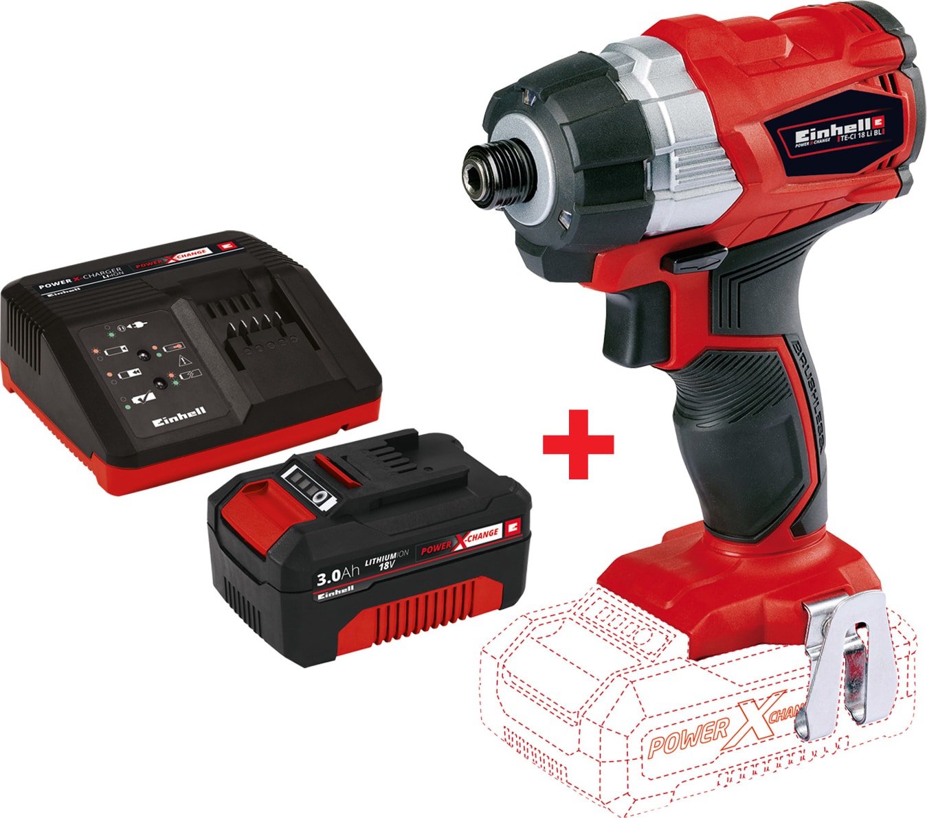 Yüksek Torklu Kömürsüz Akülü Vidalama Te-Cı 18 Li Kit+18V 3 Ah Starter-Kit(4510030-1)
