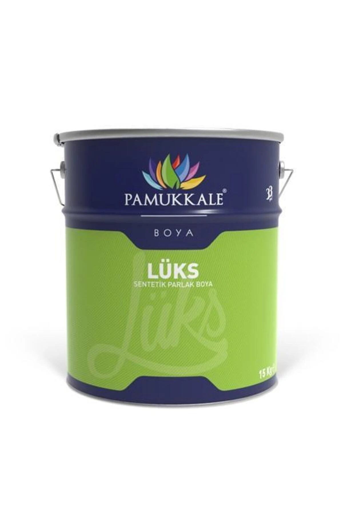 Lüks Parlak Sentetik Yağlı Boya 15 Lt 95 Gloss Gri Ral 7046