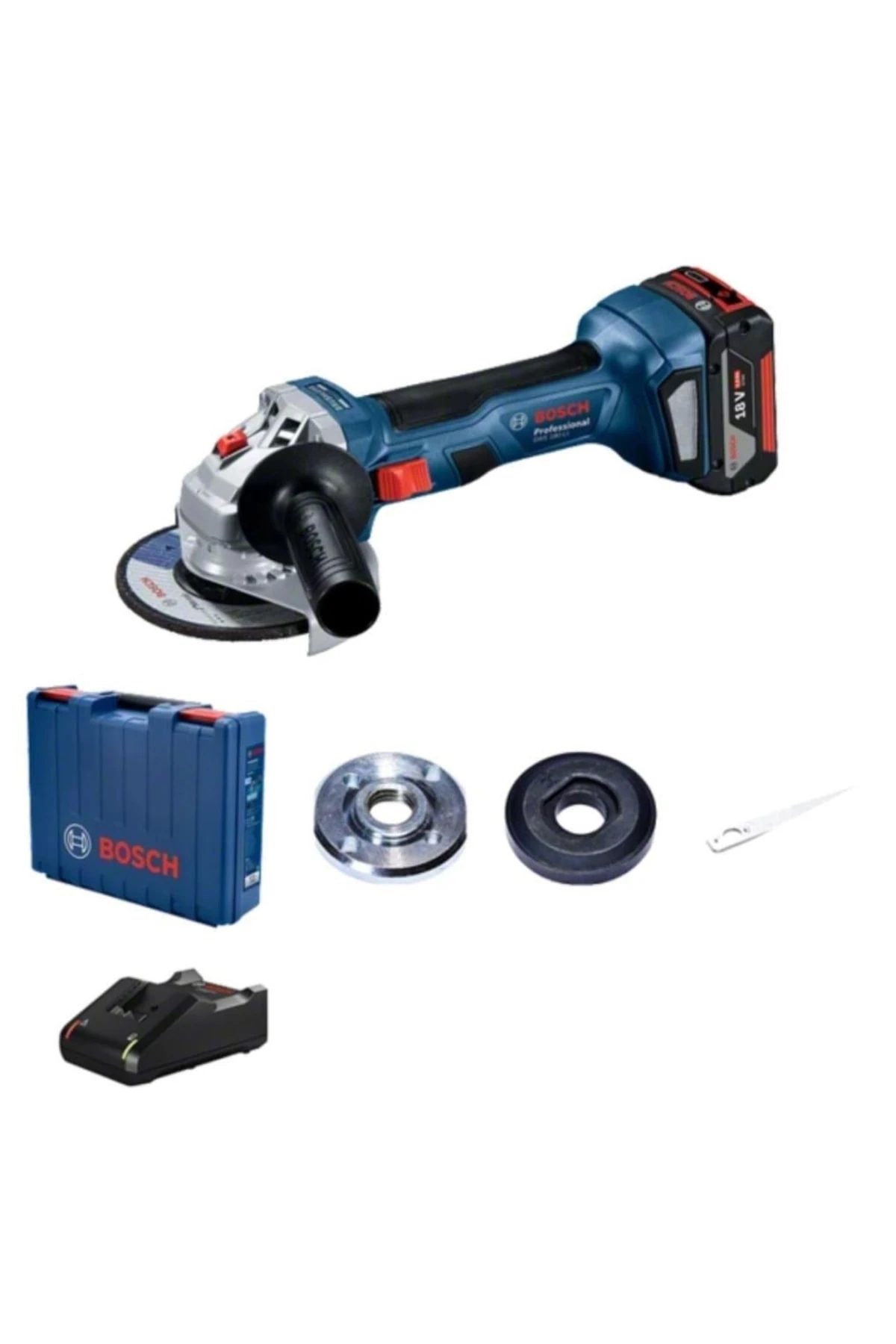 Gbh 180 Li Ve Gws 180 Li Akülü Kırıcı Delici Ve Taşlama Seti 2x4 A