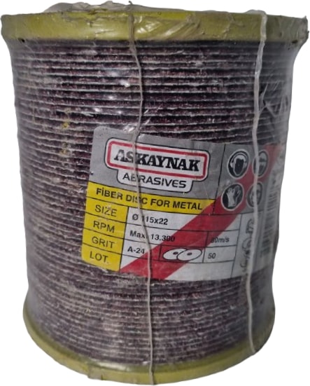 Zımpara Diski 115MM 24 Kum 50'li Paket