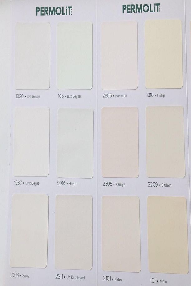 Permosil Silikonlu Iç Cephe Boyası Krem