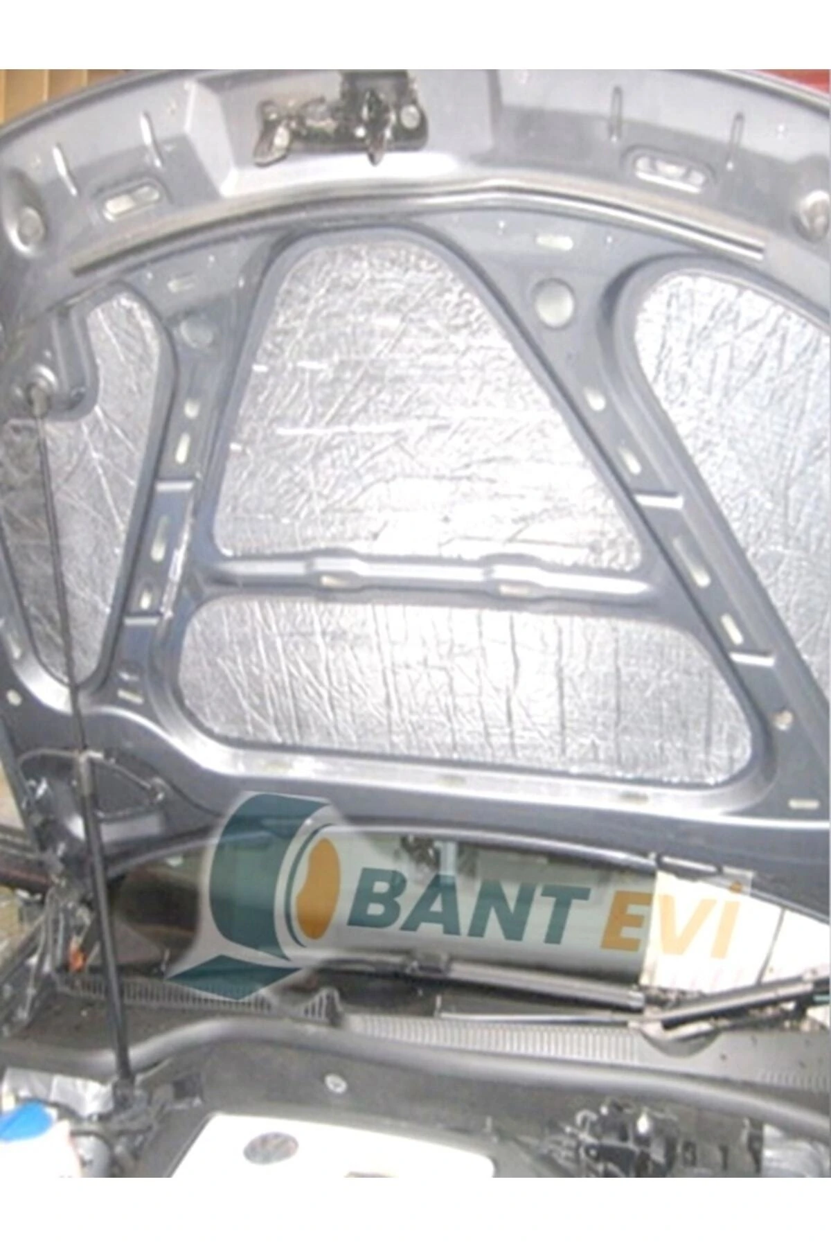 Araç Oto Ses Isı Yalıtım Bandı 10cmx5metre Alüminyum Folyolu Kauçuk Bant Izolasyon Malzemesi