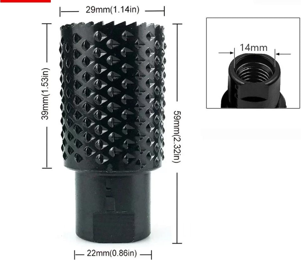 Taşlama Makinesi Için Silindir Tip Ahşap Işleme Törpü Zımpara 29 mm