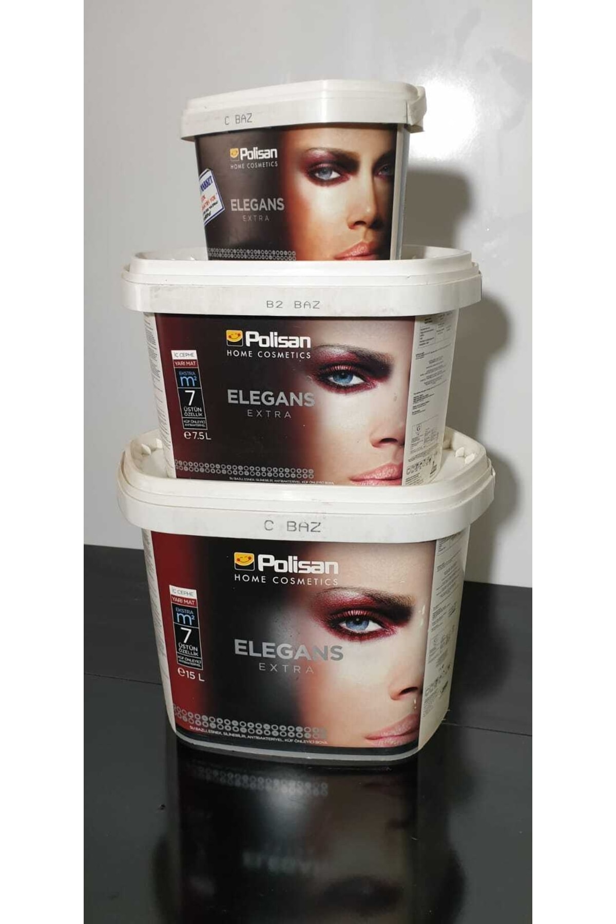POLİSAN Elegans Extra Yarı Mat Antibakteriyel Silinebilir Iç Cephe Boyası