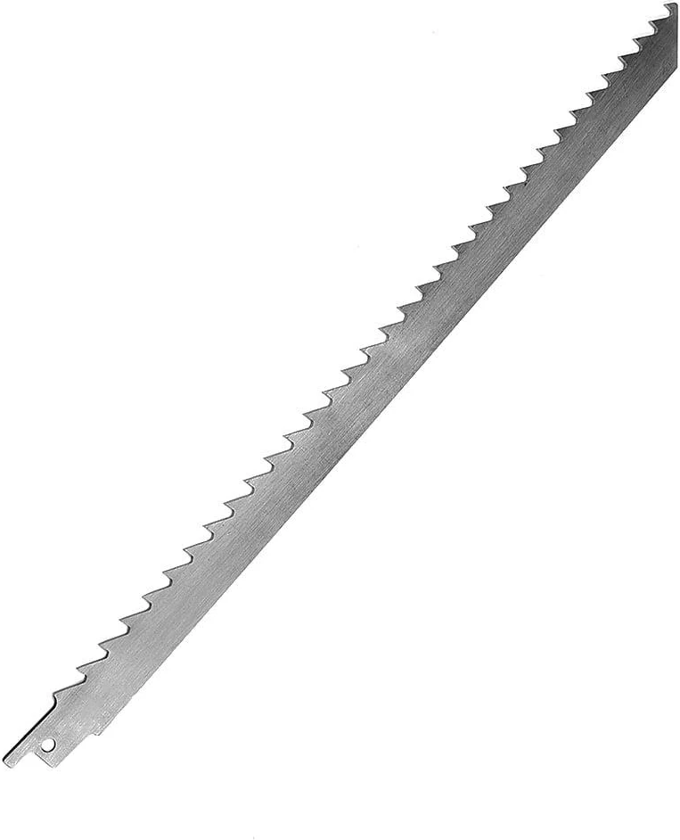 Tilki Kuyruğu Kılıç Et Kemik Kesme Testeresi Paslanmaz Çelik Bıçak Buz Kesme Bıçağı Ağzı Ucu 30 cm