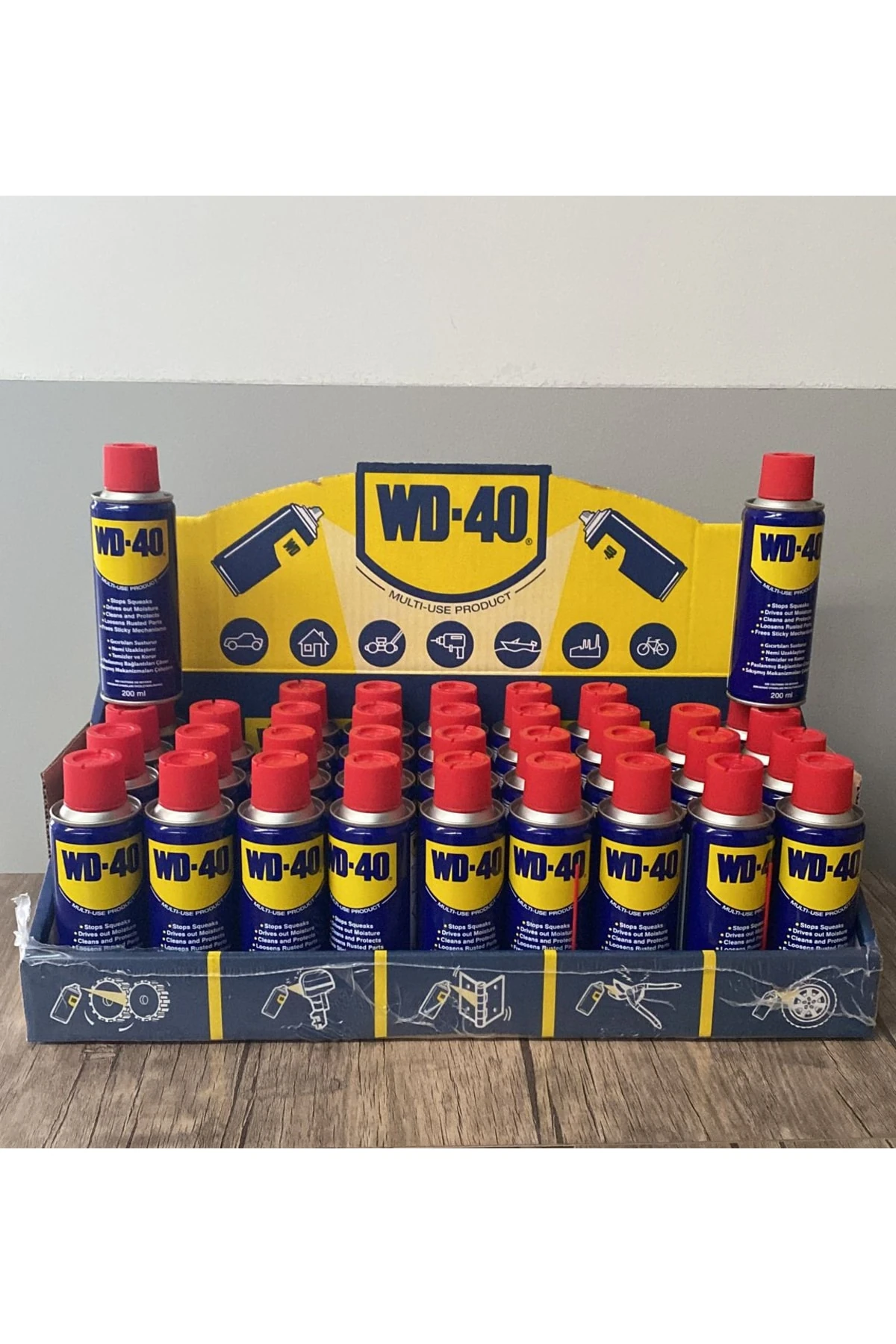 18'li Paket Yarım Koli Henkel Çok Amaçlı Pas Sökücü Yağlayıcı Kayganlaştırıcı Sprey 200 ml