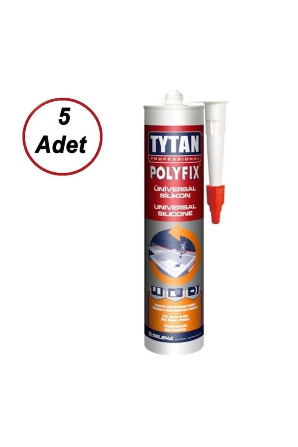 Polyfix Universal Şeffaf Silikon 280 Gr (5 Adet)