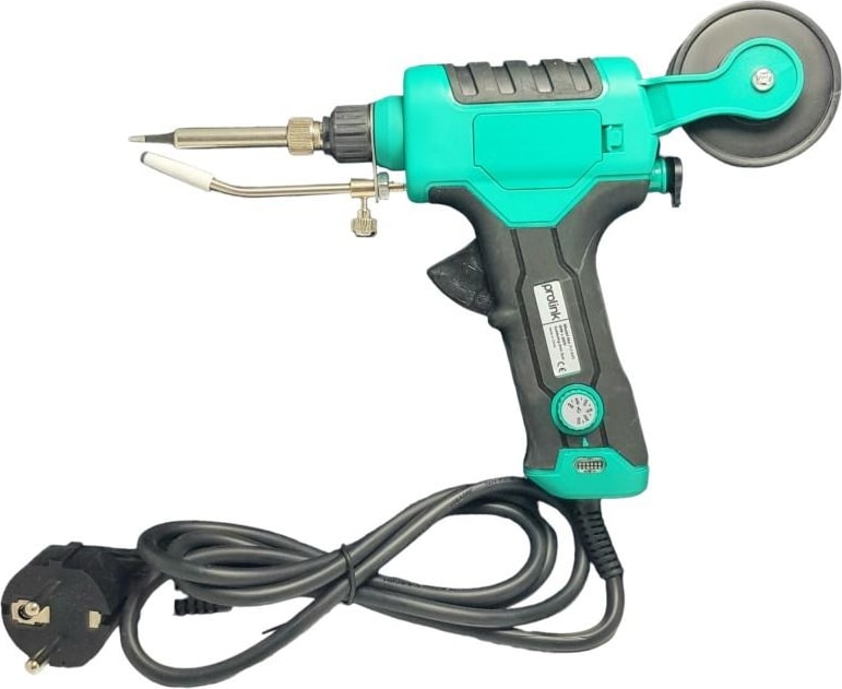 PJ-043 Lehim Makaralı 60WATT Isı Ayarlı Tabanca Havya Düz Uçlu